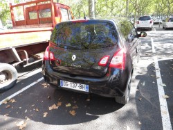 Parkplatz Auto Frankreich