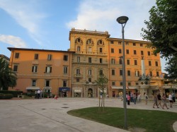 Zentraler Platz von Montecatini Terme