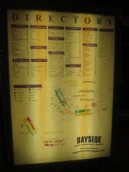 Karte des Bayside Marketplace in Miami