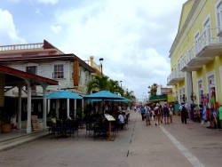 Einkaufsstraße in San Miguel auf Cozumel