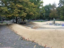 Einer der vielen Spielplätze im Luisenpark Mannheim