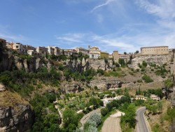 Atemberaubender Ausblick auf die Schlucht in Cuenca in Spanien