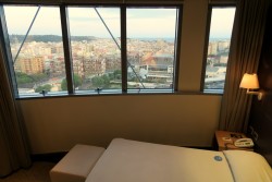 Doppelzimmer mit Aussicht im T Hotel Cagliari auf Sardinien