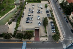 Kostenloser Hotelparkplatz für Gäste des T Hotels Cagliari auf Sardinien