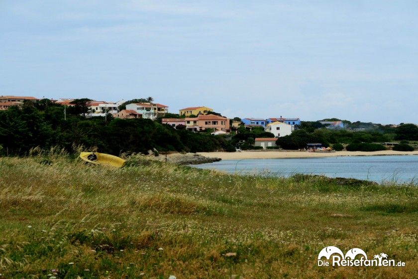 Blick auf den Strand von Santa Teresa Di Gallura