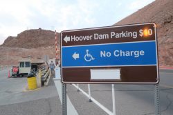 Parkmöglichkeiten am Hoover Dam