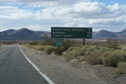 Fahrt zum Death Valley