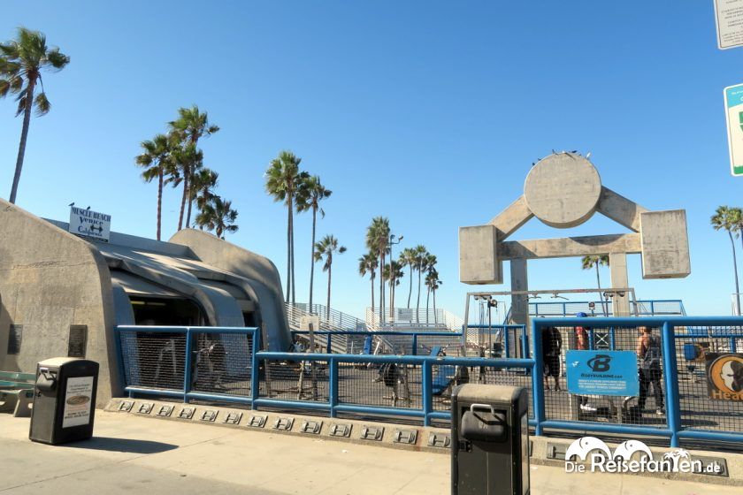 Der Muscle Beach am Venice Beach hat schon so manchen Körper gestählt