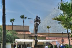 Statue am Hafen von Ensenada