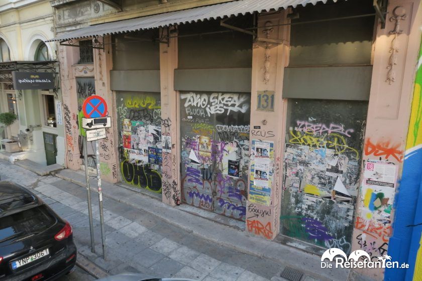 Bild eines Graffiti in Athen Bild 30