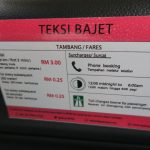 Feste Taxipreise in Port Klang in Malaysia