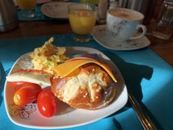 Frühstück im Hotel Garni Bootshaus