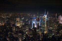 Ausblick vom Empire State Building in New York