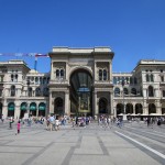 Platz vor Dom in Mailand