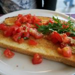 Bruschetta im Ristorante Pizzeria Garden in Malcesine