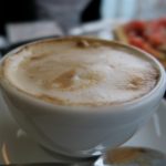 Cappuchino im Ristorante Pizzeria Garden in Malcesine