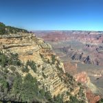 Kleine Menschen vor der riesigen Kulisse des Grand Canyon Nationalpark