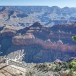 Schwindelerregende Höhe im Grand Canyon Nationalpark