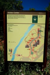 Ausgangspunkt ist das Visitor Center im Zion Nationalpark