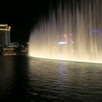 Faszinierende Wasserspiele vor dem Bellagio in Las Vegas
