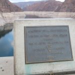 Gedenktafel am Hoover Dam