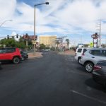 Parkplatz vor dem Las Vegas Sign