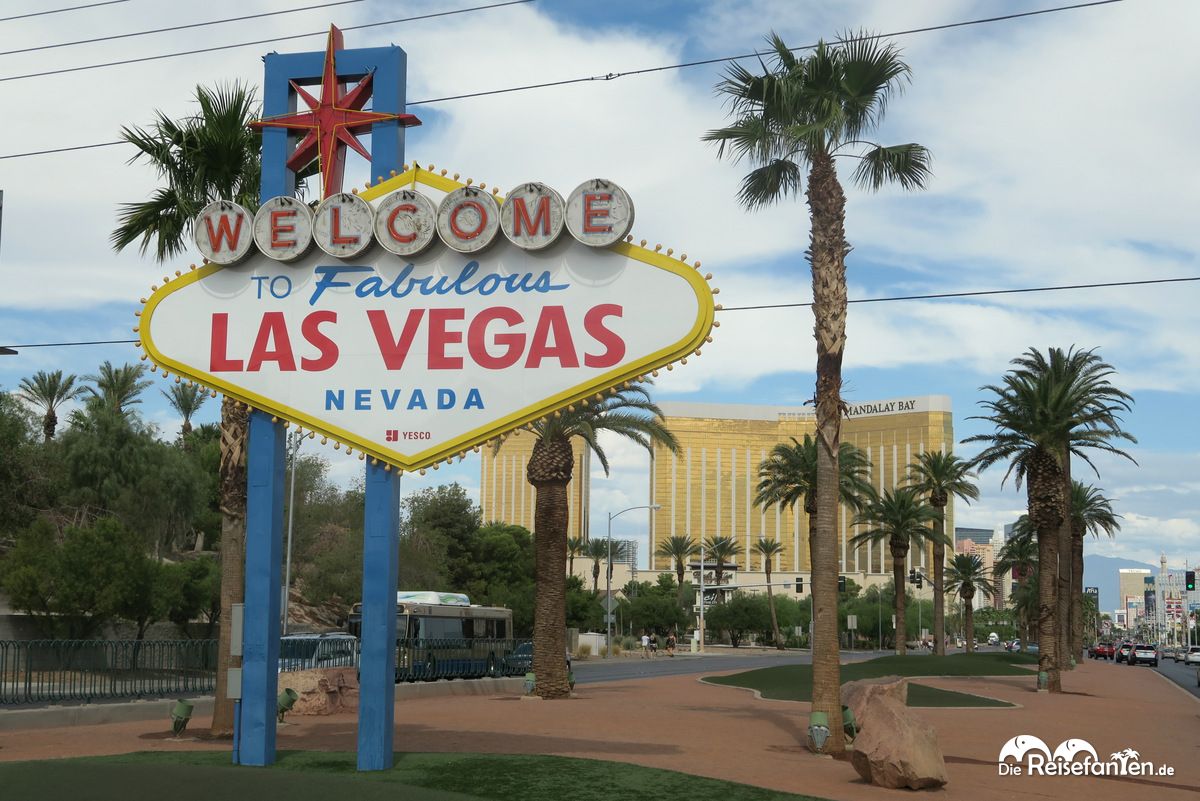 Viel fotografiert das Las Vegas Sign