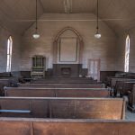 Die Kirche in der Geisterstadt Bodie