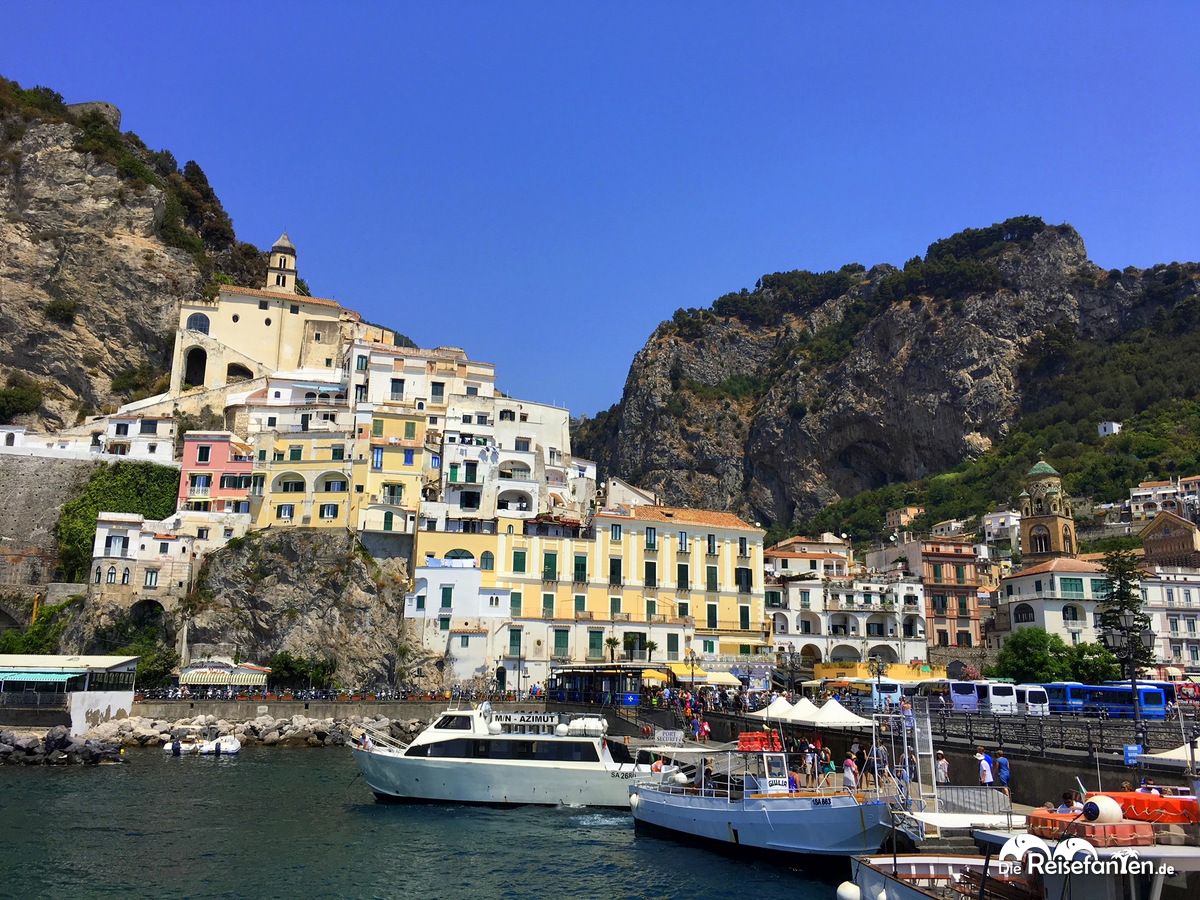 Blick auf Amalfi