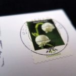 Unsere MyPostcard kam mit deutscher Briefmarke an