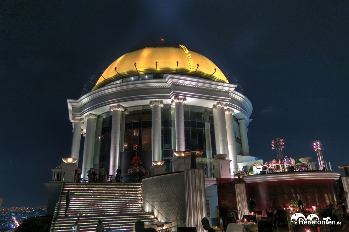 Bekannt aus Hangover ist die Sky Bar im Lebua in Bangkok