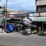 Eingang zum Markt von Nonthaburi