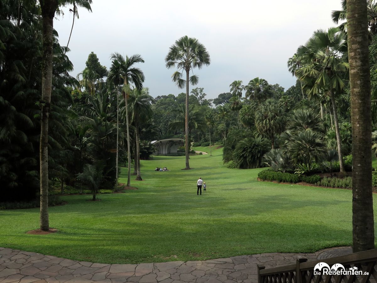 Der Botanische Garten Von Singapur Reisefanten De