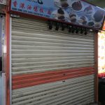 Verkaufsstand von Liao Fan im Hawker Center in Singapur