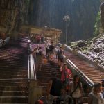 Aufgang zu den Batu Caves in Malaysia