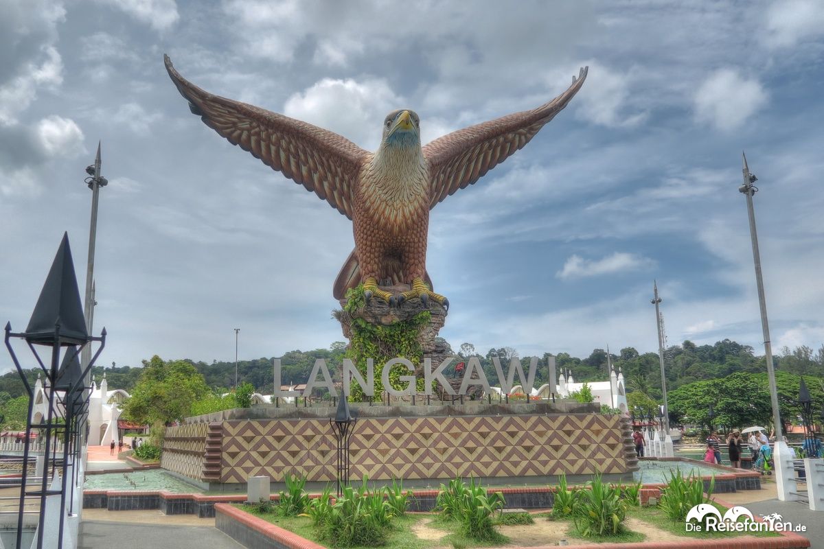 Der Adler als Wahrzeichen Langkawis