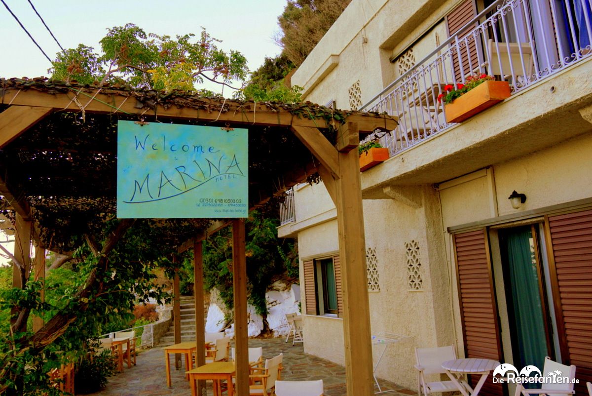 Das Marina Hotel in Therma auf Ikaria