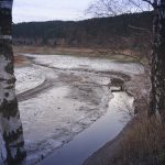 Die Okertalsperre führt sehr wenig Wasser