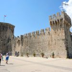 Die schöne Festung Kamerlengo in Trogir
