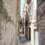 Schmale Straßen in Trogir