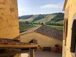 Blick aus der Fattoria Voltrona San Gimignano