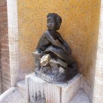 Der Schildkrötenbrunnen in Siena