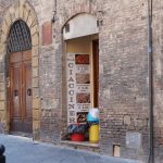 Die La Piccola Ciaccineria in Siena von aussen