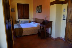 Doppelzimmer in der Fattoria Voltrona San Gimignano