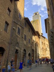 In der Altstadt von San Gimignano gibt es noch 15 Geschlechtertürme
