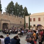 Kleines Konzert auf der Mercantia in Certaldo