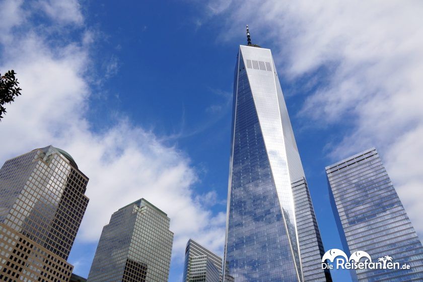 Das One World Trade von unten gesehen