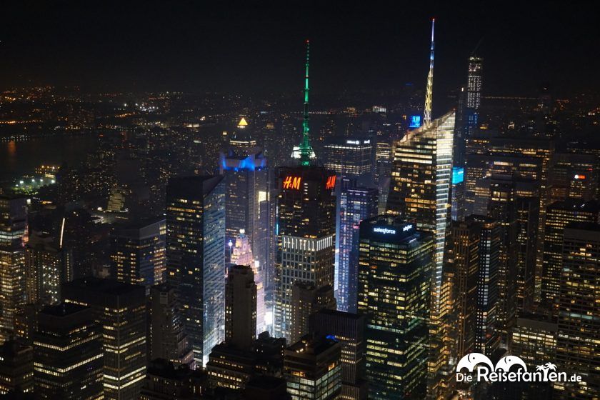 Die Umgebung des Empire State Buildings in New York