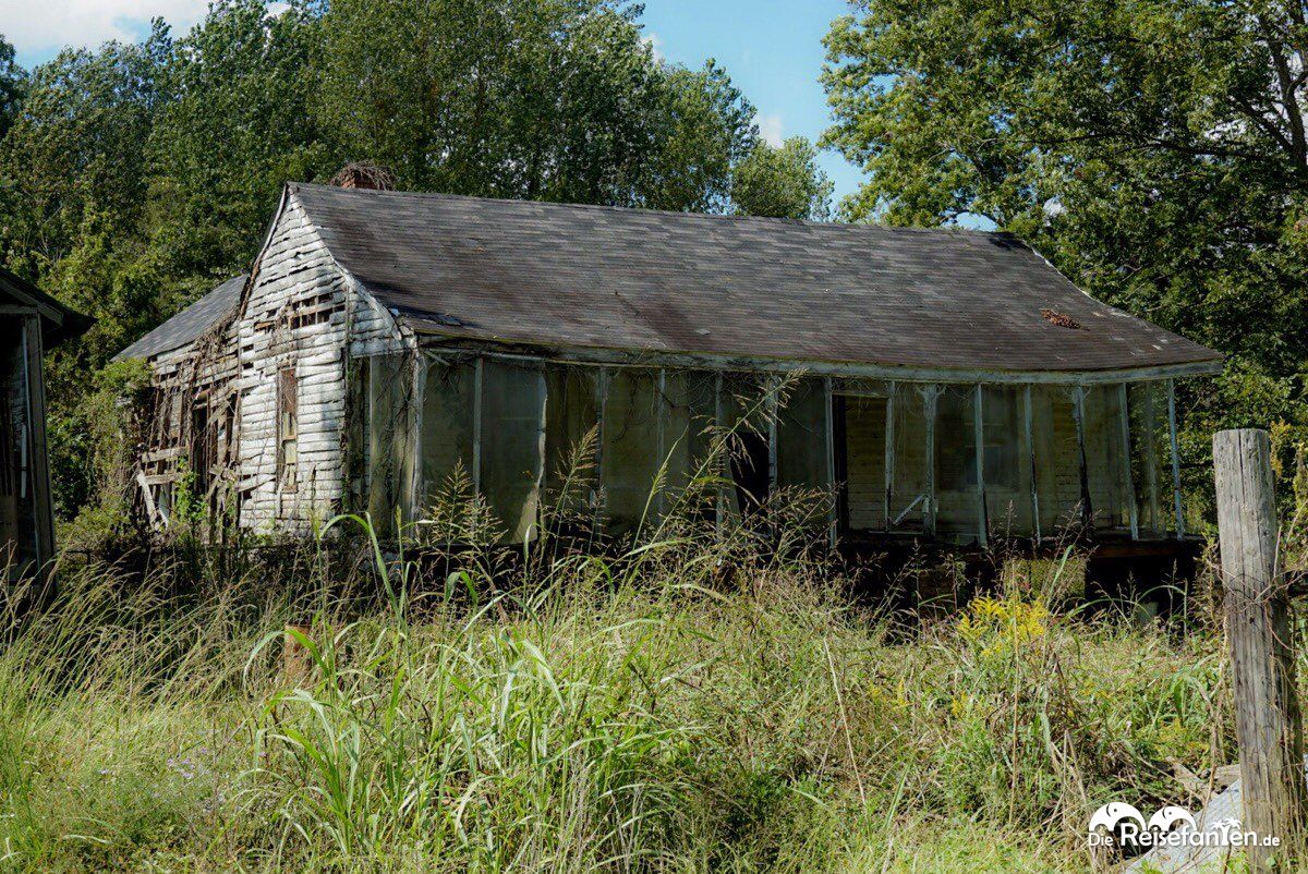 Verfallenes Haus in Rodney, Mississippi
