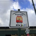 French Market Streetcar Schild in New Orleans